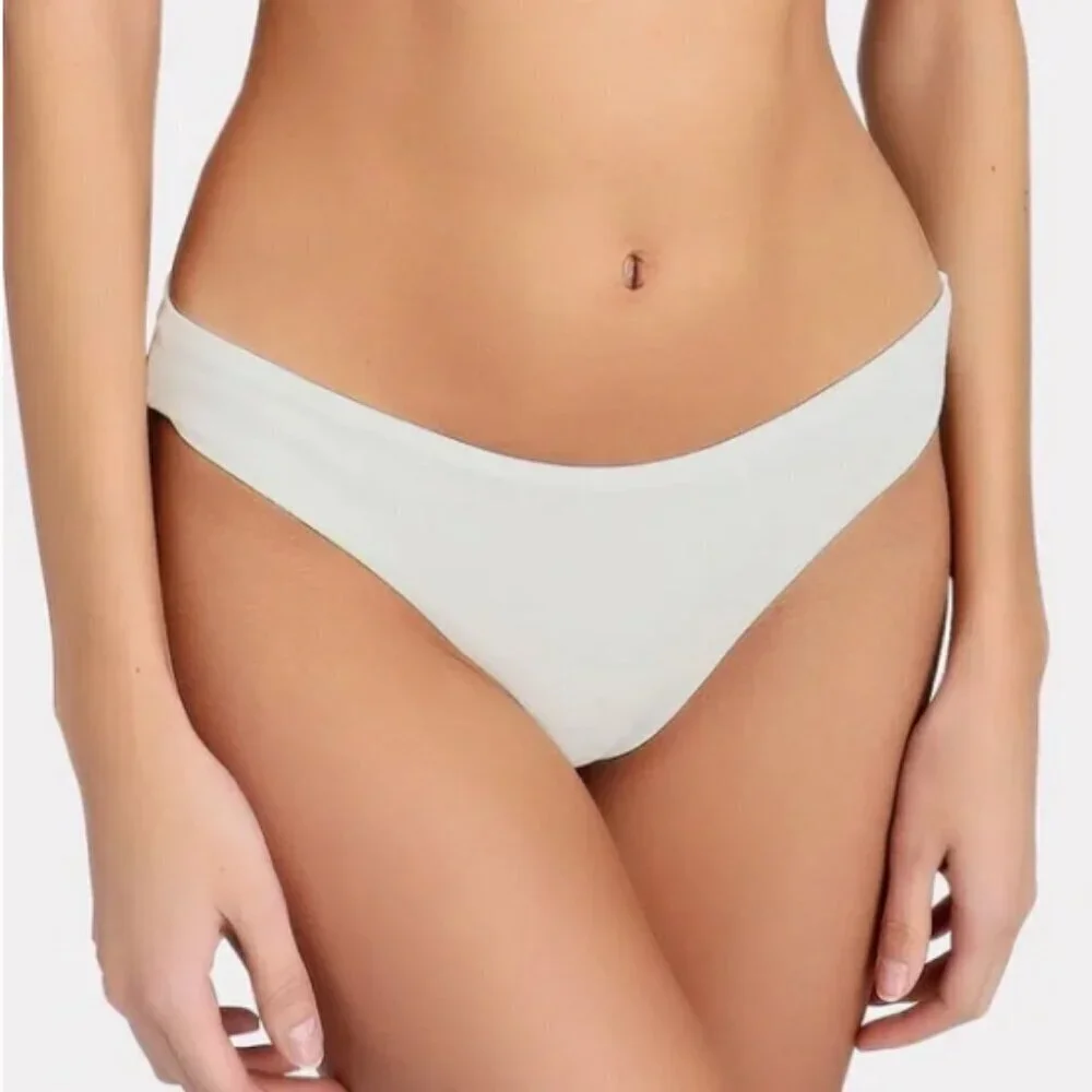 NWOT Bahia Maria Low Rise Cheeky Sofia Light Blue Bikini Bottom Size Large
